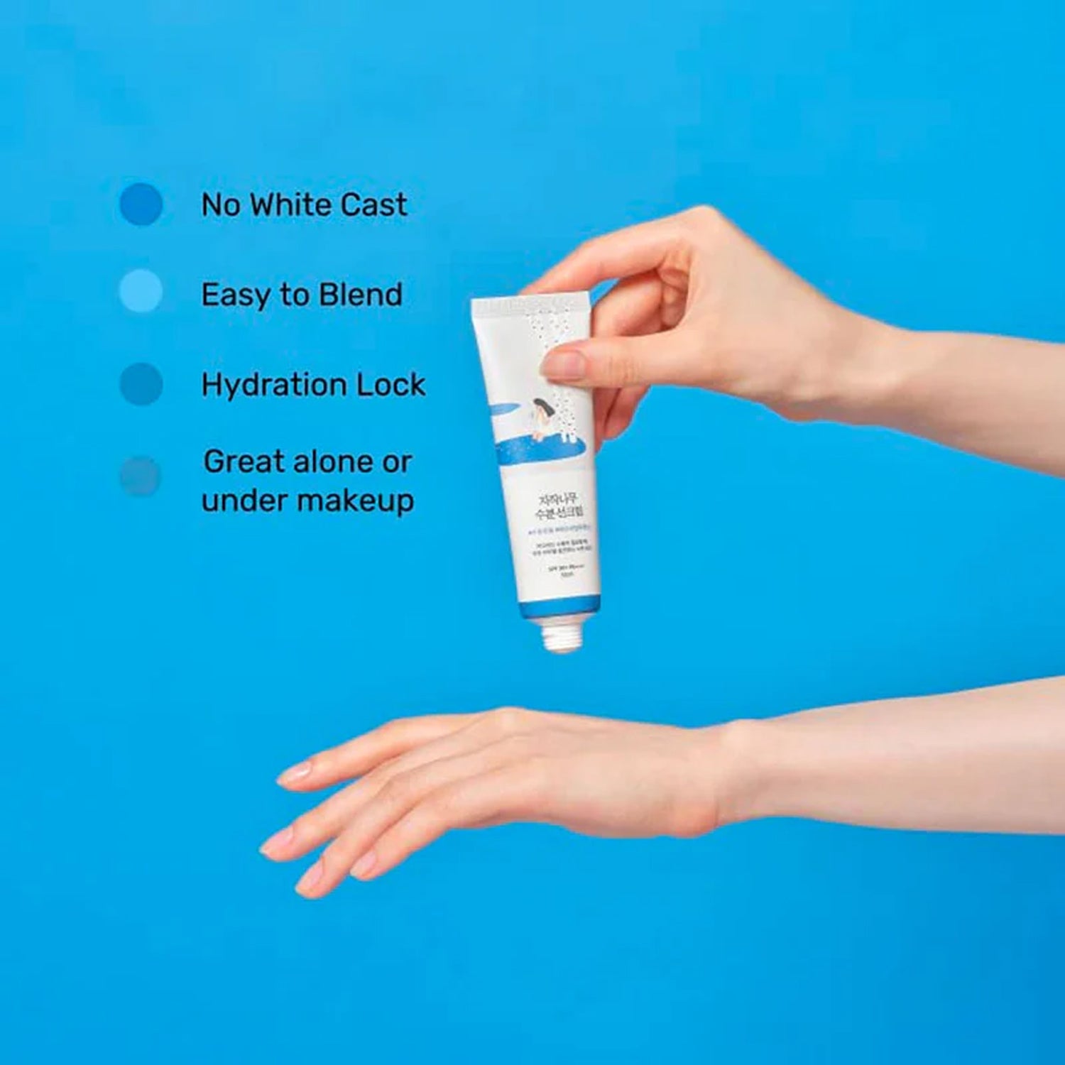 RoundLab Birch Juice Moisturizing Sunscreen SPF50+ - 50ml