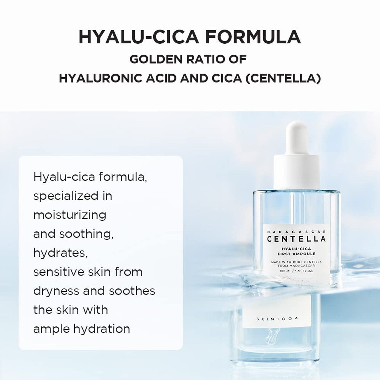 SKIN1004 Madagascar Centella Hyalu-Cica First Ampoule -  100ml