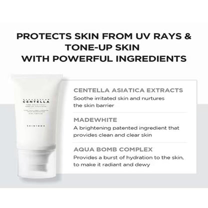 SKIN1004 Madagascar Centella Tone Up Brightening Tone Up Sunscreen SPF50+ - 50ml