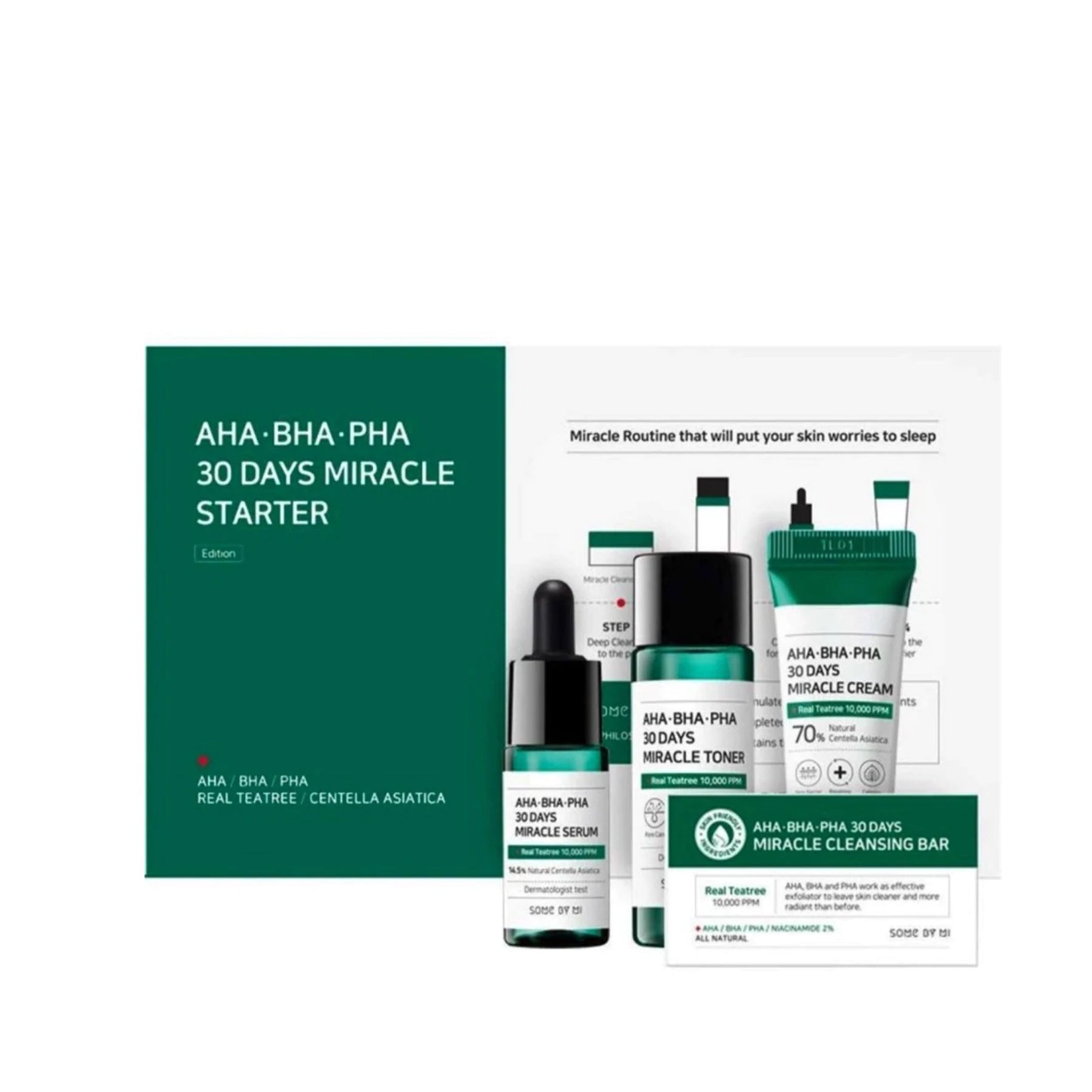 Some By Mi AHA, BHA, PHA 30 Days Miracle Starter Kit For Troubled & Inflamed Skin