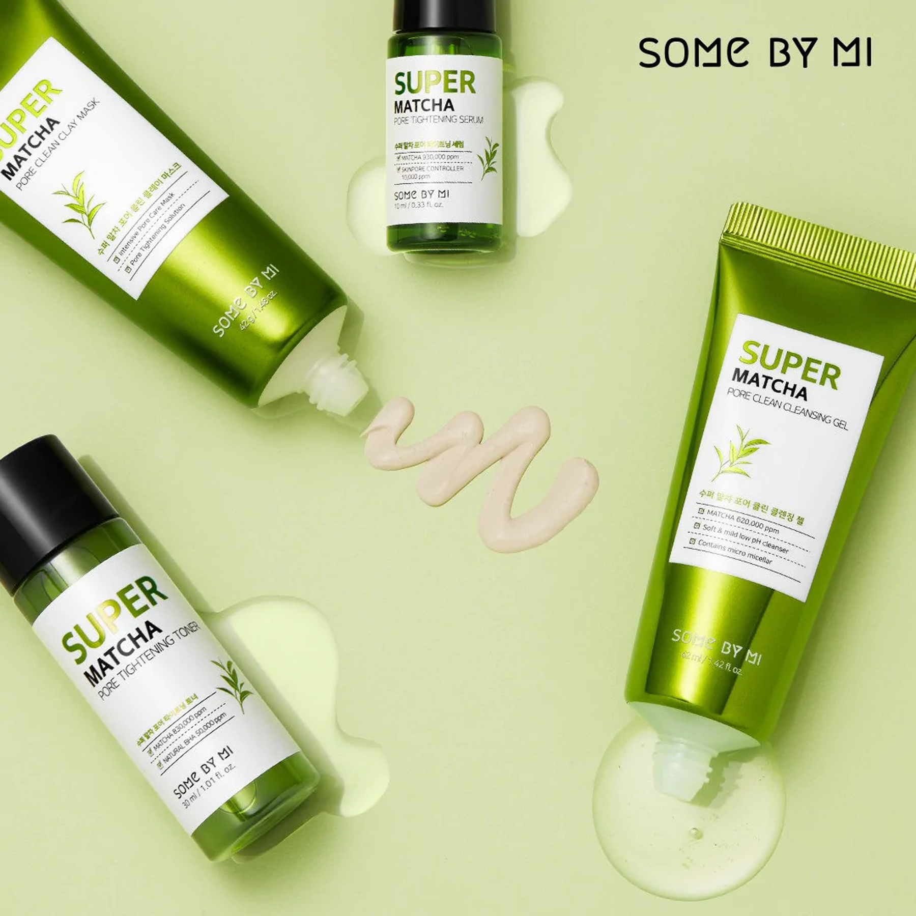 Some By Mi Super Matcha Pore Care Starter Kit - 4 Products