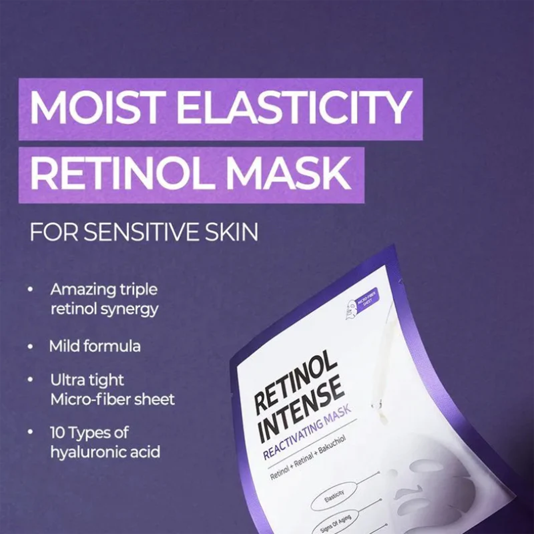 Some By Mi Retinol Intense Reactivating Mask - 22g