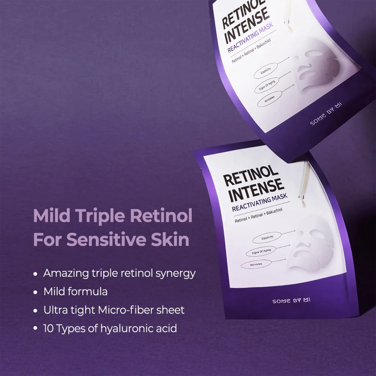 Some By Mi Retinol Intense Reactivating Mask - 22g