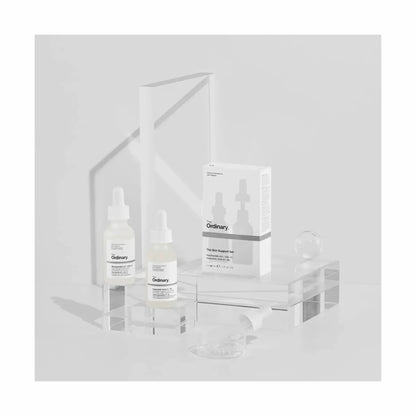 द ऑर्डिनरी द स्किन सपोर्ट सेट - नियासिनमाइड + हायलूरोनिक एसिड सीरम - 2x30ml