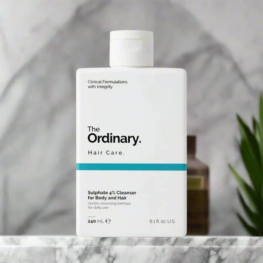 The Ordinary Sulphate 4% Shampoo Cleanser for Body & Hair (240ml).