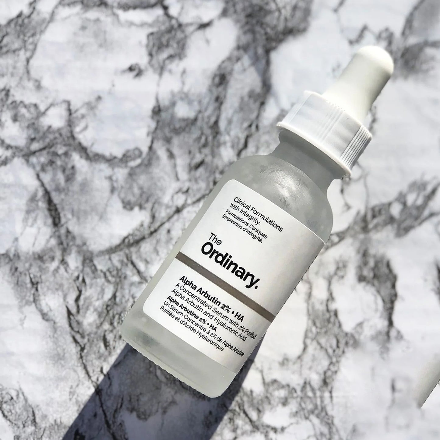 The Ordinary Alpha Arbutin Serum 2% + HA For Dark Spots & Hyperpigmentation (30ml).
