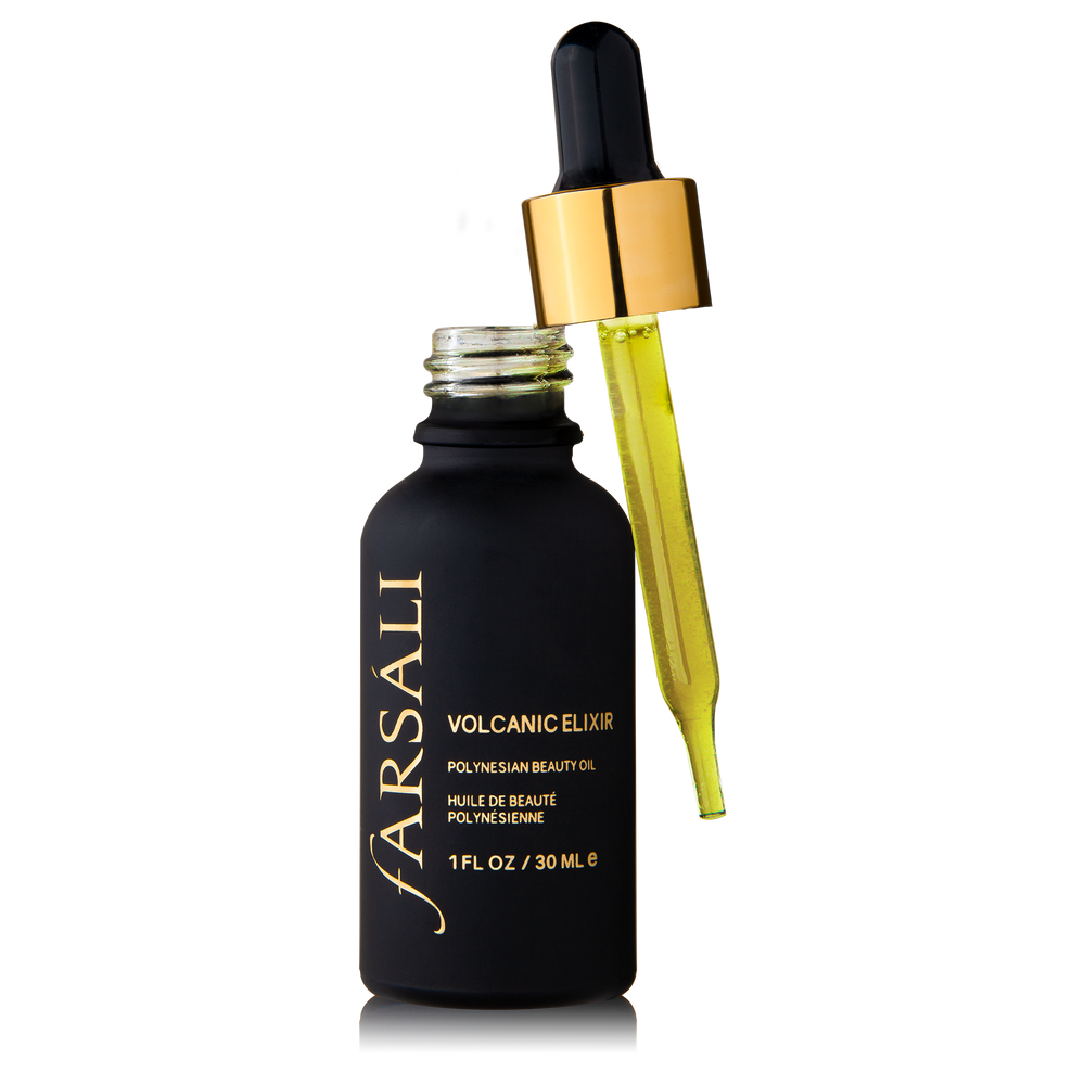 Farsali Volcanic Elixir serum.