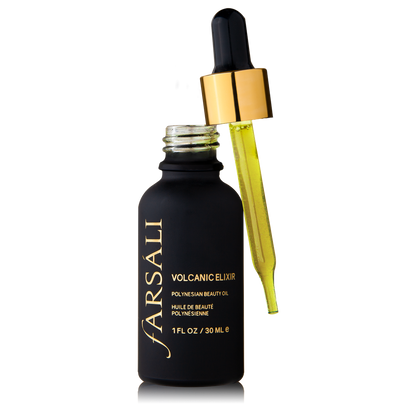 Farsali Volcanic Elixir serum.