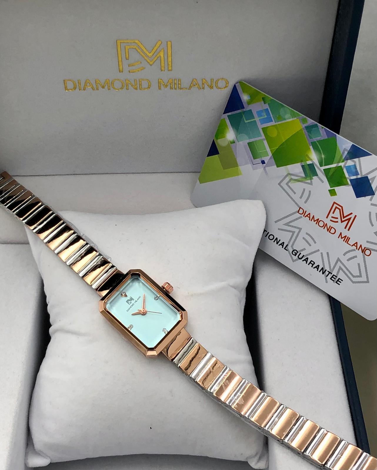 Diamond Milano Women’s Watch - with different colour dial pad