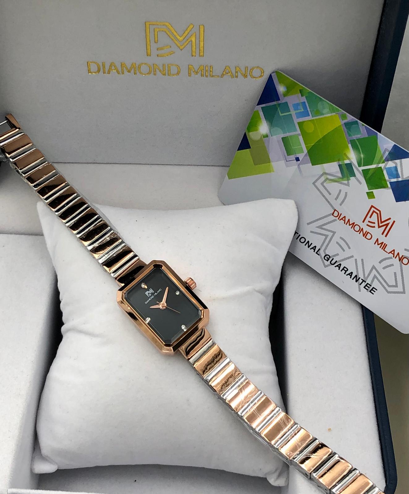 Diamond Milano Women’s Watch - with different colour dial pad