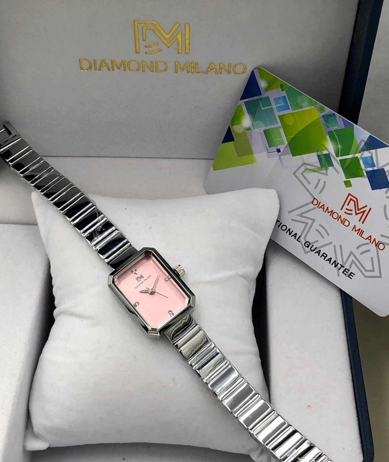 Diamond Milano Women’s Watch - with different colour dial pad