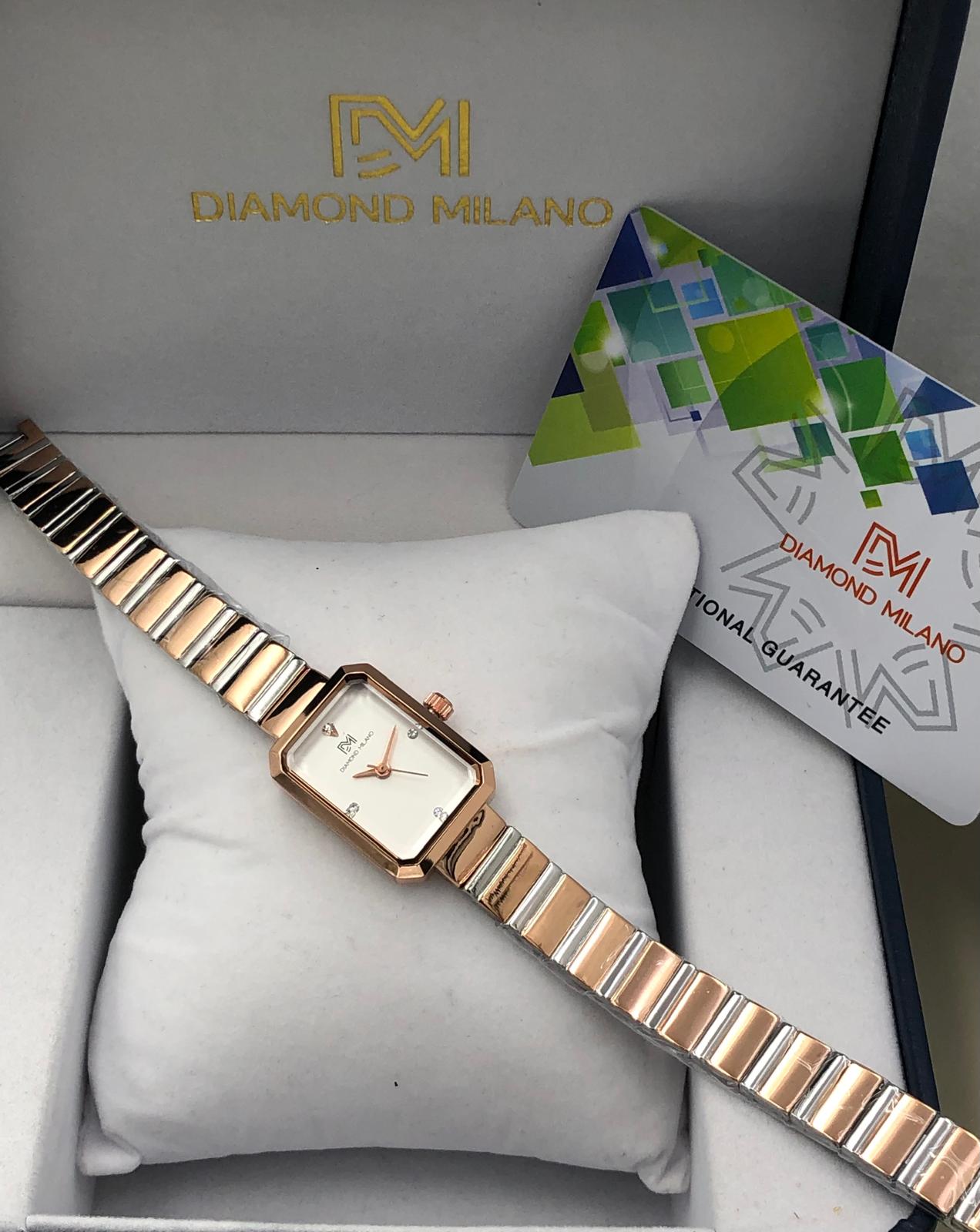 Diamond Milano Women’s Watch - with different colour dial pad