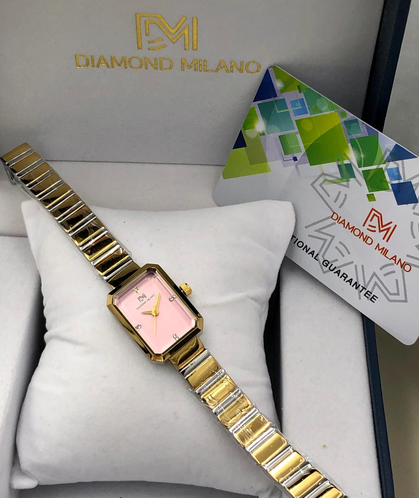 Diamond Milano Women’s Watch - with different colour dial pad