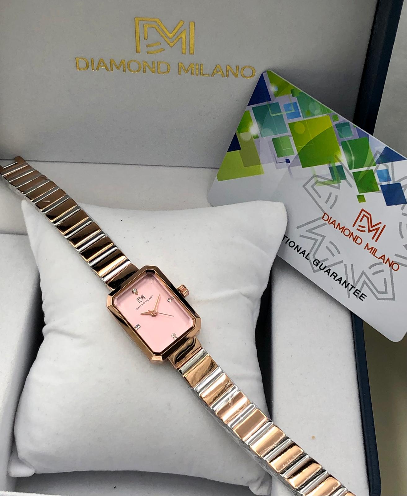 Diamond Milano Women’s Watch - with different colour dial pad