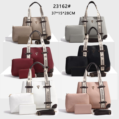 Venutti 3-piece handbag set model 23162 in assorted colors