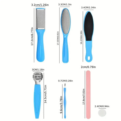 7-in-1 Multipurpose Beauty Tool Set – Manicure, Pedicure & Facial Grooming Kit