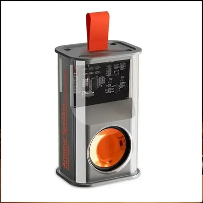 Portable Bluetooth Speaker 5W – 360° Surround Sound with Light Effects