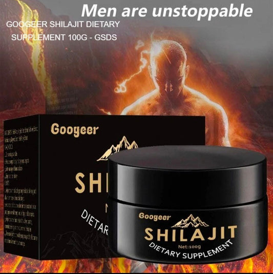 Googyeer Shilajit 100g Dietary Supplement Resin for Men – Energy & Strength