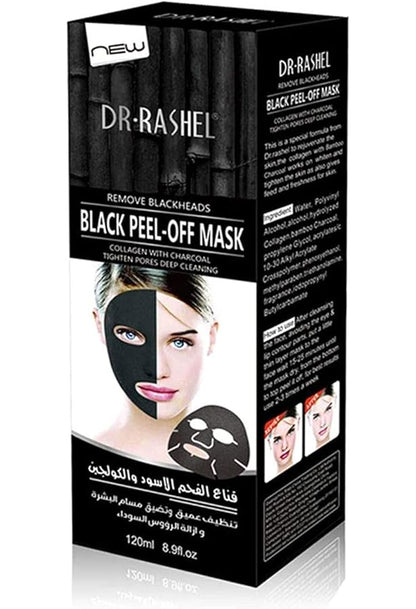 Dr. Rashel Black Peel Off Mask – Charcoal & Collagen 120ml