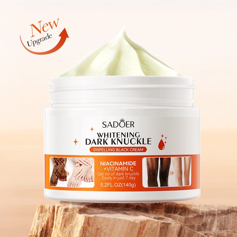 Sadoer Dark Knuckle Care Cream – Niacinamide & Vitamin C – 140g