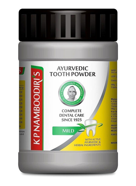 KP Namboodiri’s Mild Ayurvedic Tooth Powder – 80g