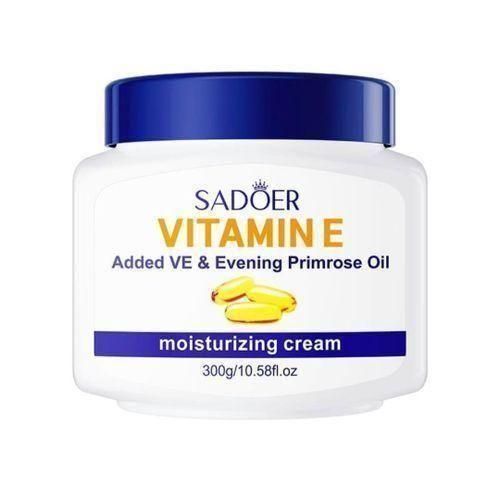 Sadoer Vitamin E Moisturizing Cream with Evening Primrose Oil – 300g