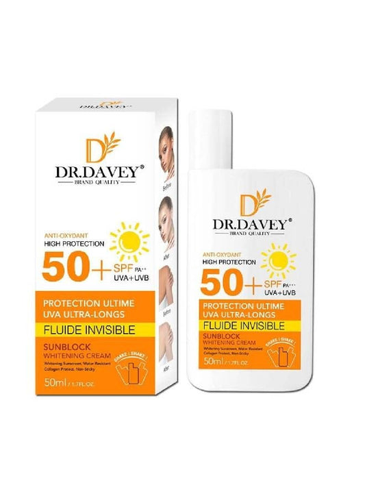 Dr. Davey SPF 50+ Whitening Sunblock – 50ml
