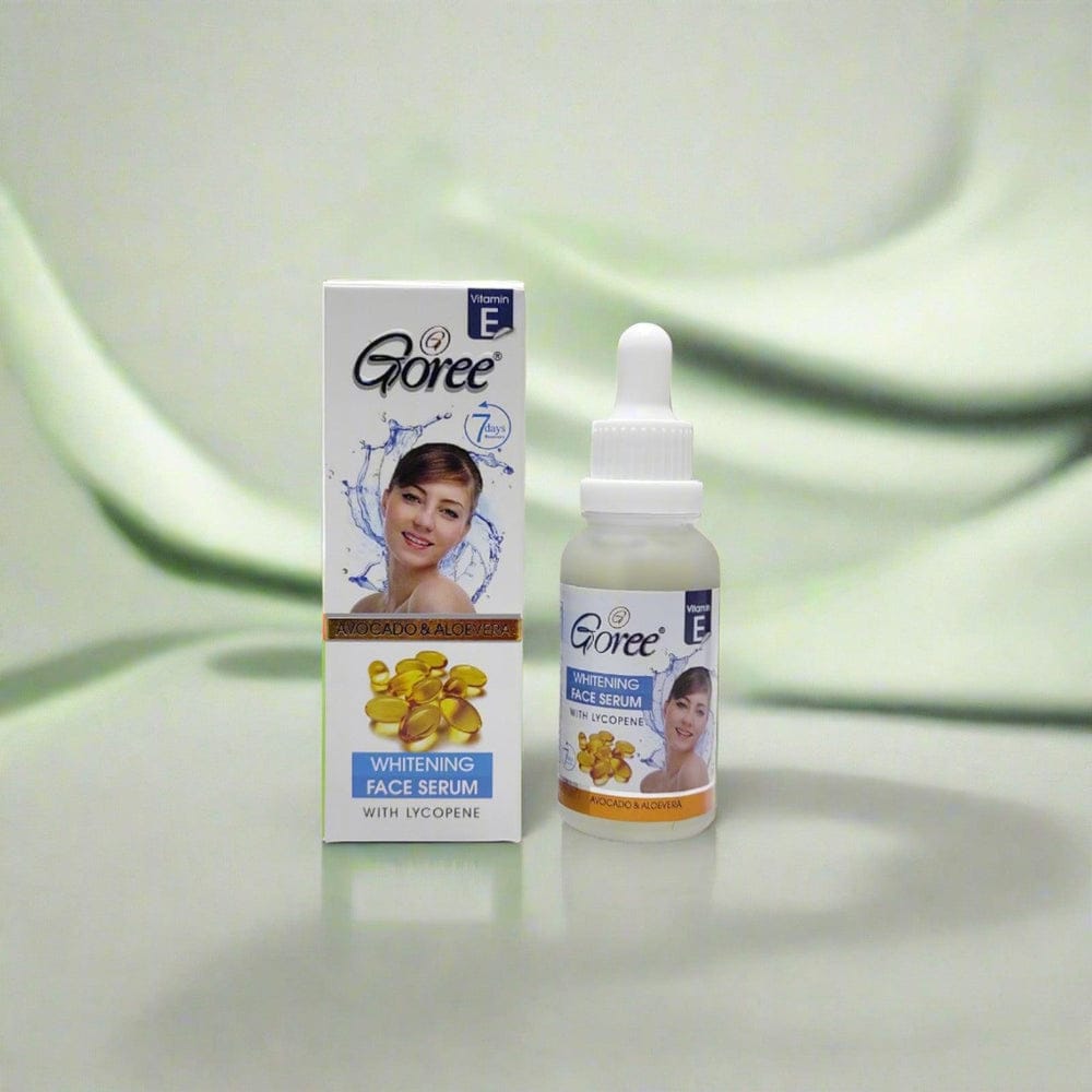 Goree Whitening Face Serum with Lycopene – Avocado & Aloe Vera – 30ml