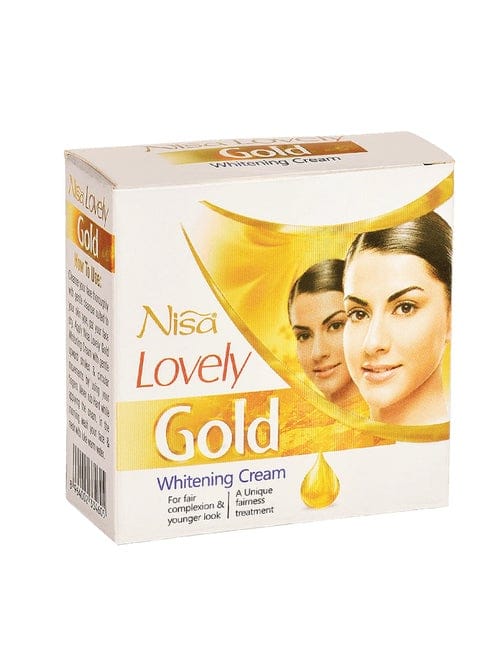 Nisa Lovely Gold Whitening Cream for Fair Complexion and Younger Look