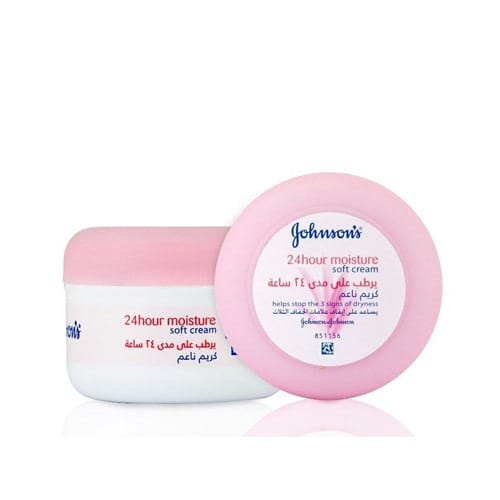 Johnson’s 24 Hour Moisture Soft Cream for Deep Hydration and Soft Skin