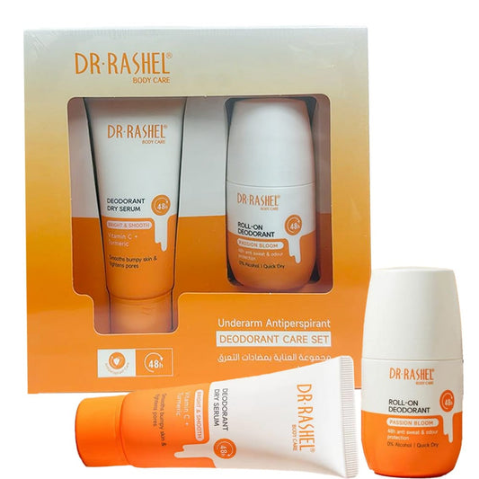Dr. Rashel Deodorant Care Set with Vitamin C and Passion Bloom fragrance