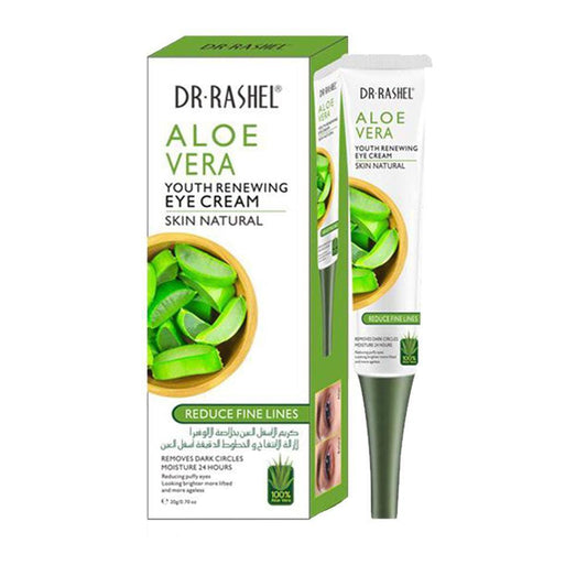 Dr Rashel Aloe Vera Youth Renewing Eye Cream tube with packaging