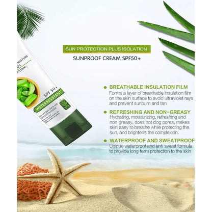 Dr Rashel Aloe Vera Soothing & Moisture Sun Cream SPF 50+ – 80g