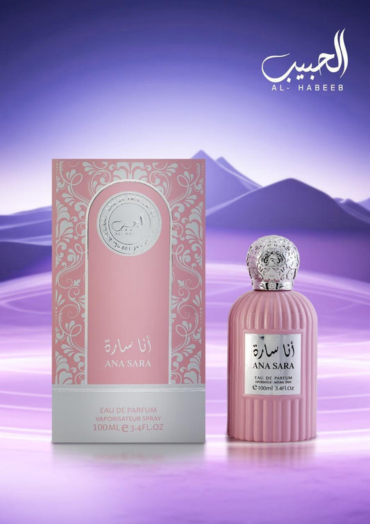 Ana Sara Eau De Parfum 100ml bottle by Al Habeeb Perfumes