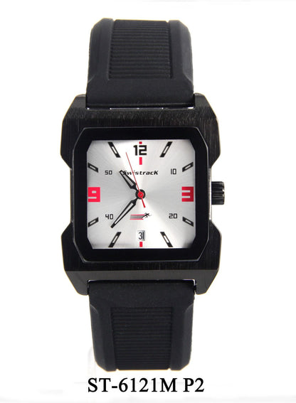 Swistrack ST-6121M Men’s Square Analog Watch – Assorted Colors