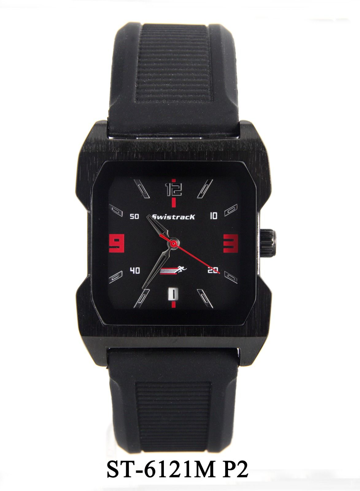 Swistrack ST-6121M Men’s Square Analog Watch – Assorted Colors