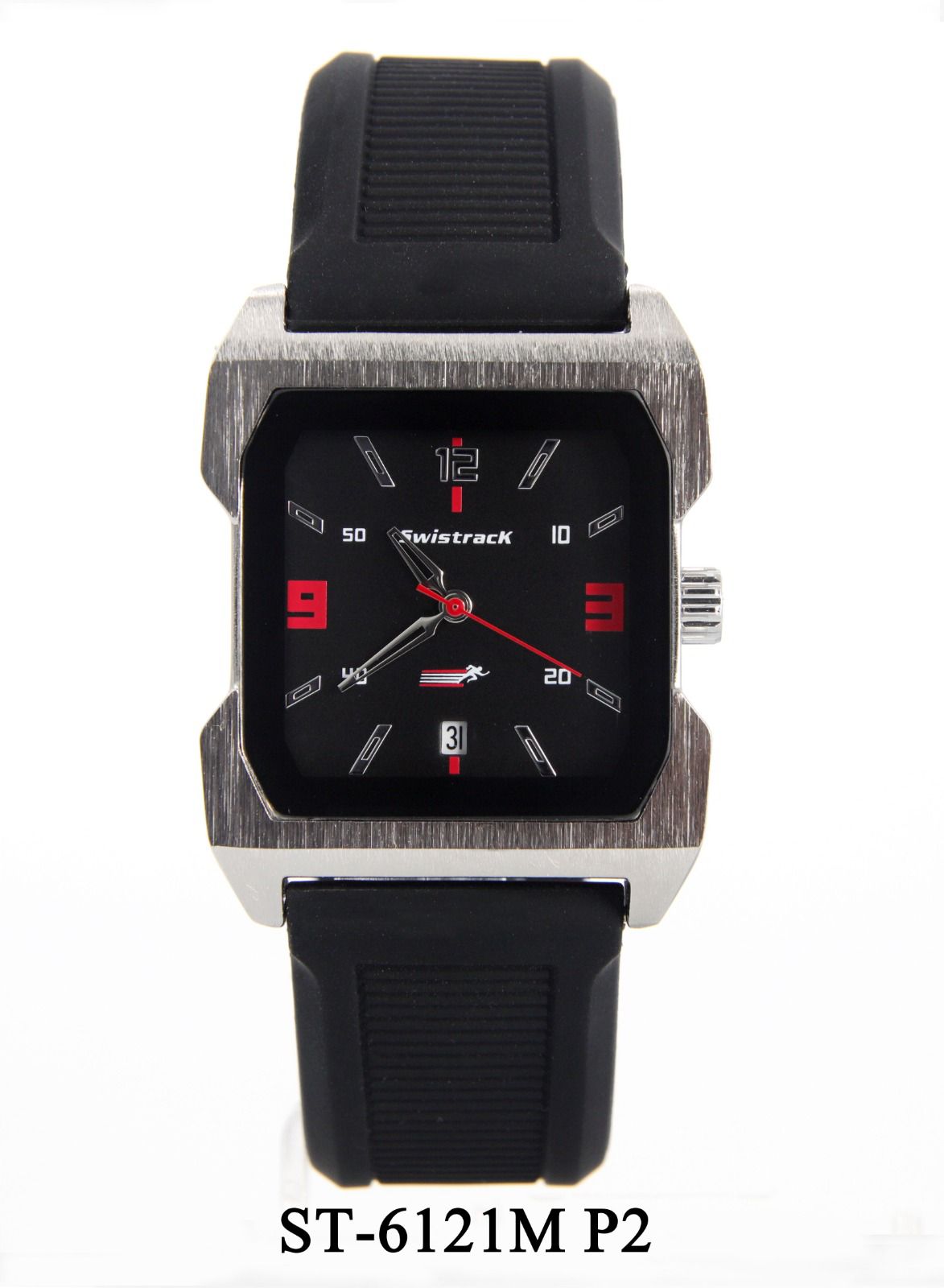Swistrack ST-6121M Men’s Square Analog Watch – Assorted Colors