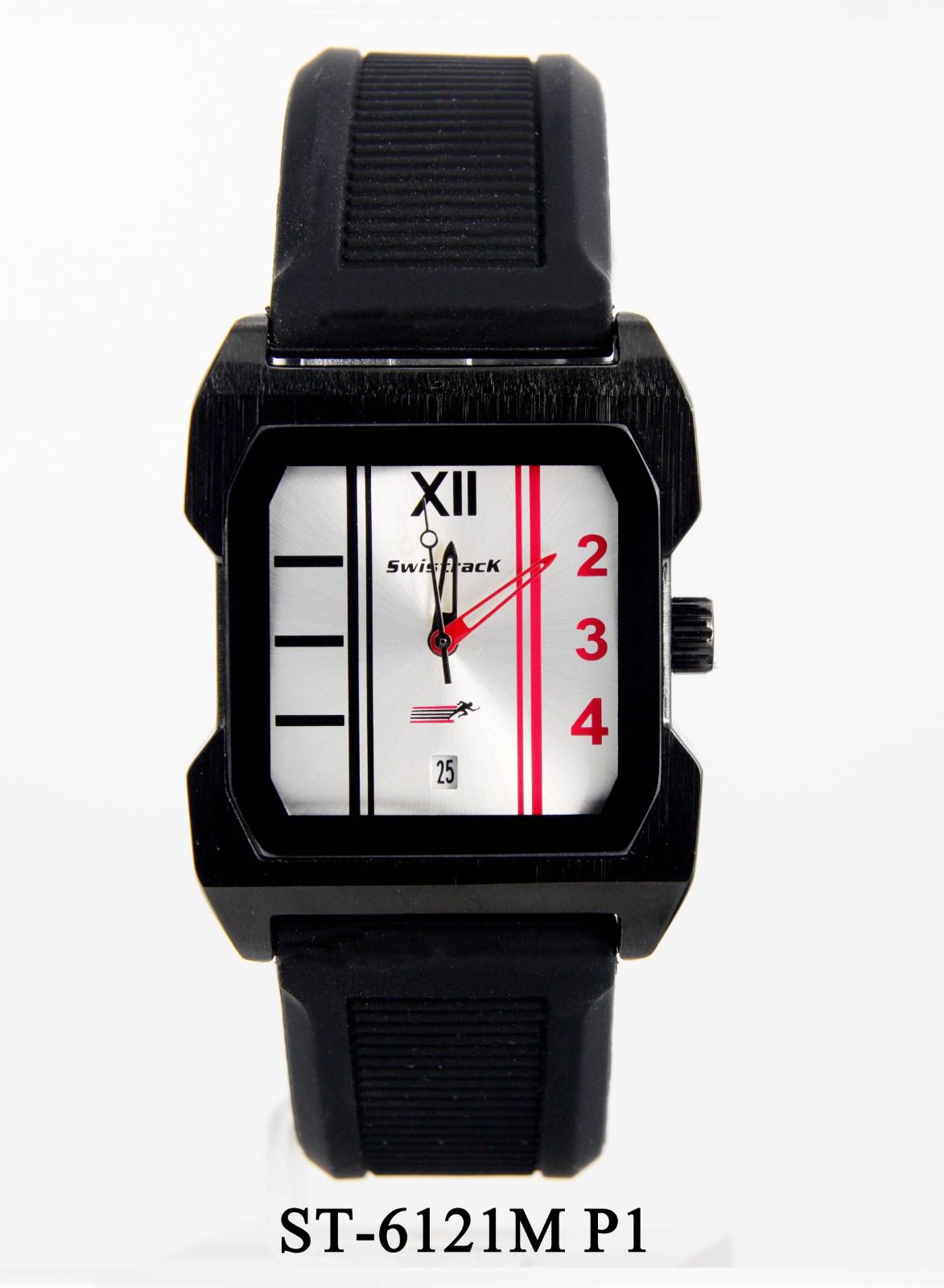 Swistrack ST-6121M Men’s Square Analog Watch – Assorted Colors