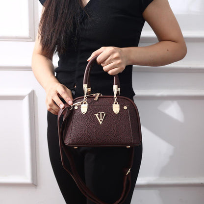 Lace Pattern Elegant Handbag