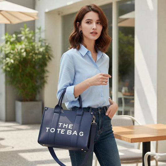 Trendy Letter Printed Tote Bag – Model 23240
