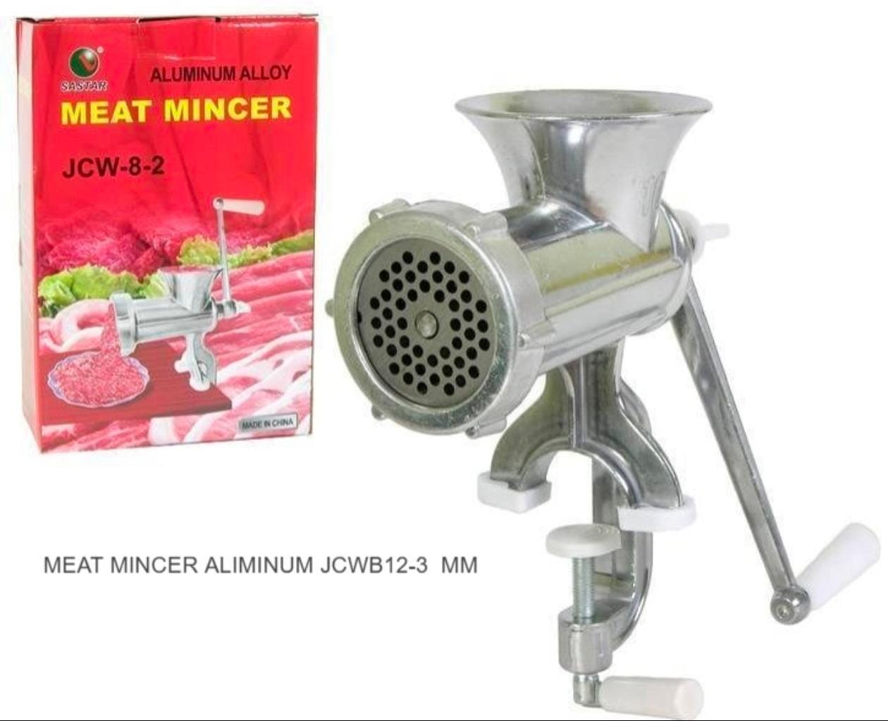 Manual Meat Mincer JCW-8-2 aluminum alloy meat grinder