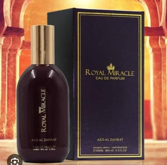 Royal Miracle Eau de Parfum 100ml bottle by Ard Al Zahrat
