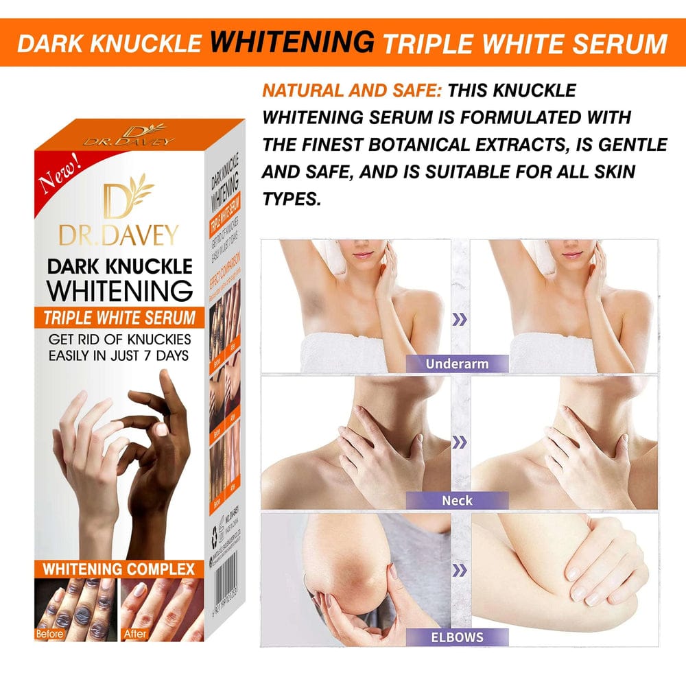 Dr. Davey Dark Knuckle Whitening Triple White Serum – 50ml