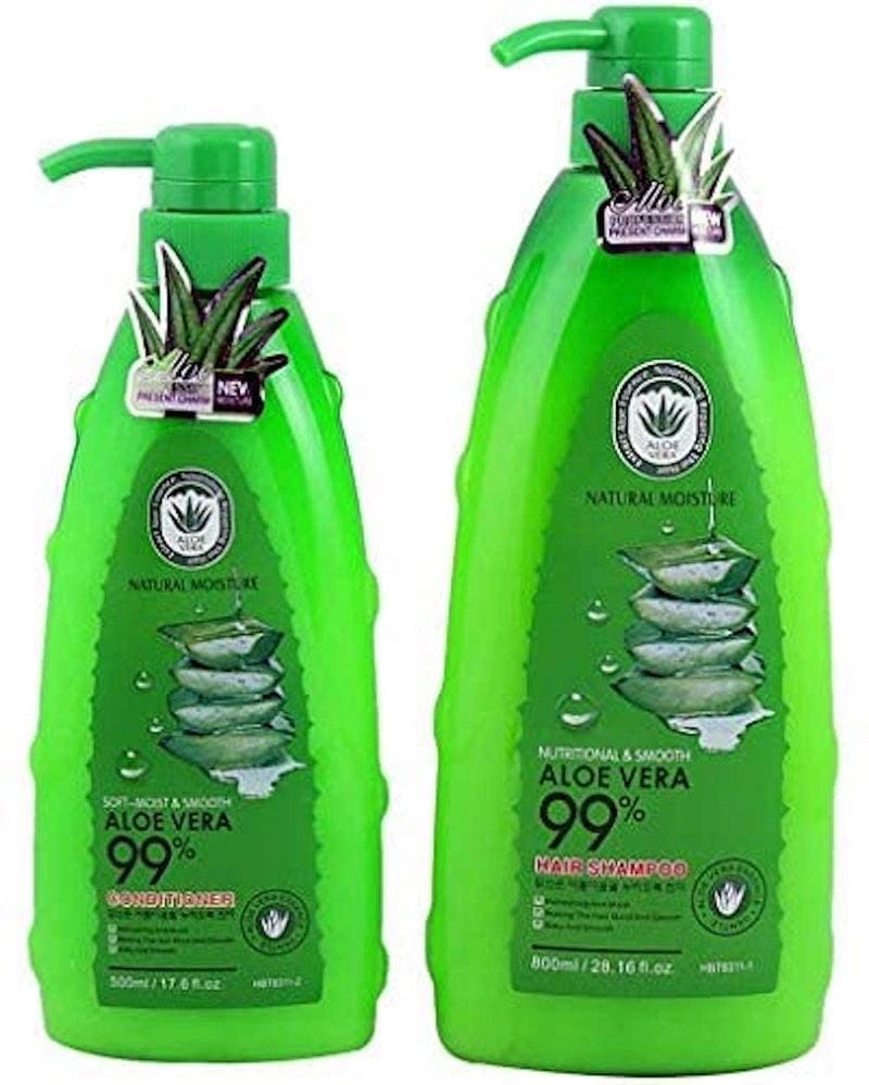 Habetong Aloe Vera Shampoo 800ml & Conditioner 500ml
