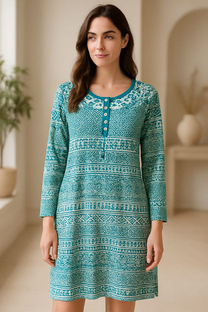 Women’s Long Sleeve Top with Pockets – Multiple Colors