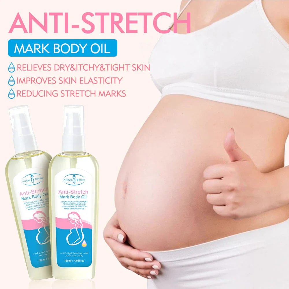 Aichun Beauty Anti-Stretch Mark Body Oil – 120ml