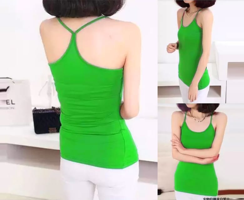 Plain Spaghetti Sando Tank Top – Women’s