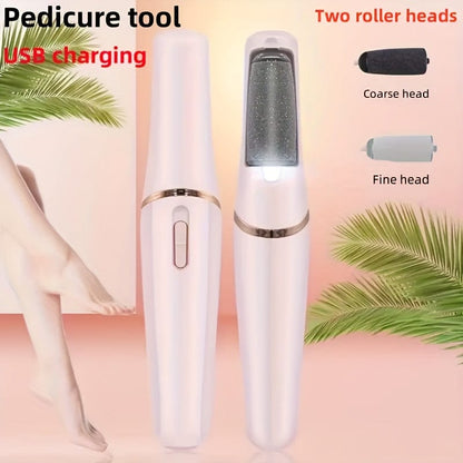 Rechargeable electric callus remover for smooth feet