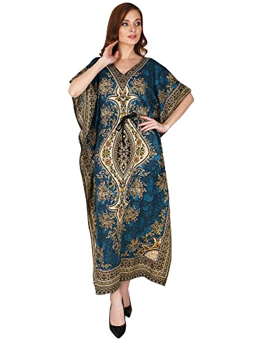 Women's Long Kaftan Maxi Caftan Dress Gown Top Night Dress