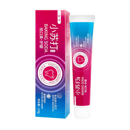 Baking Soda Toothpaste (小苏打牙膏) in white tube packaging